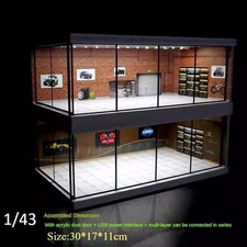 Diorama 1/43 Car Garage Models