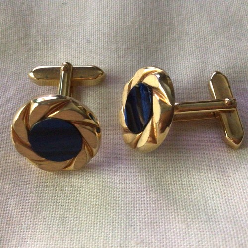Pair retro vintage gold - retro,