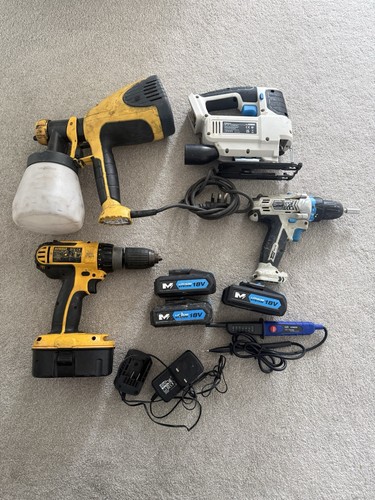 Power tools working - in,