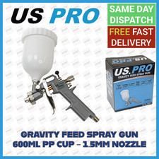 US PRO Gravity Feed Spray Gun