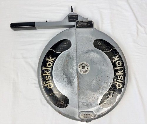Disklok steering wheel cover - disklok,