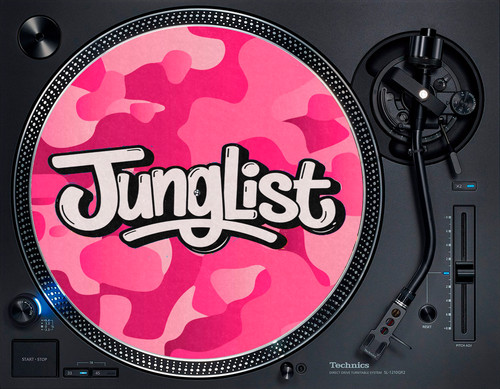 Pink camo junglist dnb - camo, old