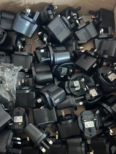 Joblot 50pcs Mixed UK 3-pin Charging plug/ Wall Charger with micro usb cable.