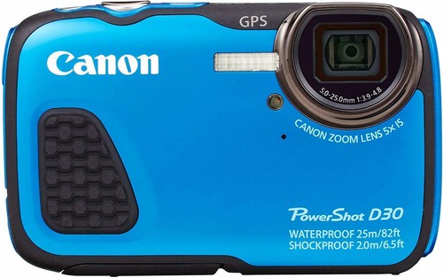 Canon powershot d30 waterproof - canon,