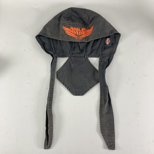 Harley davidson black headwrap - harley-davidson,