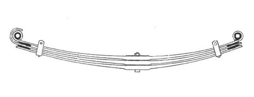 Volvo truck rear spring - truck,