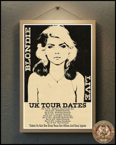 Blondie dates 1978 repro - dates,