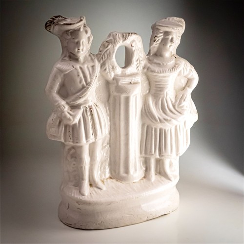 Staffordshire pottery figure - staffordshire,