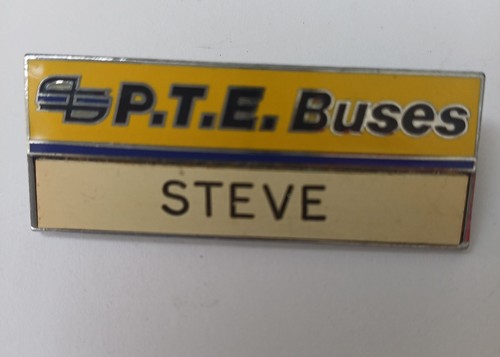 Pte bus badge - pte,