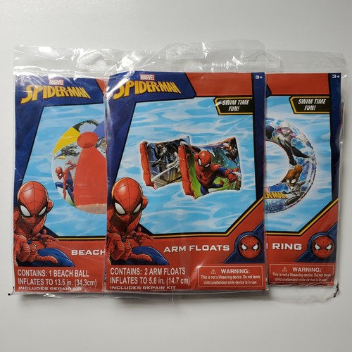 Lot spiderman swim ring arm - lot,
