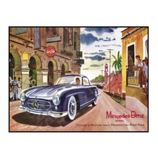 Mercedes Benz Metal Sign