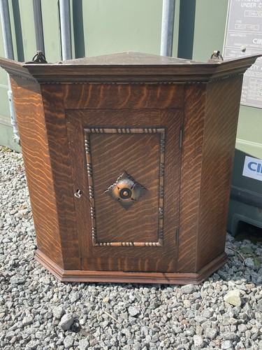 Antique oak corner - oak,