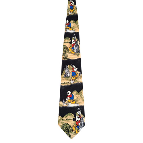 Disney mickey mouse golf tie - golf,