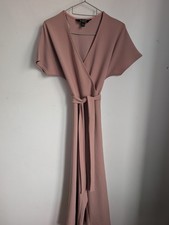 Lipsy Blush Short Sleeve Wrap