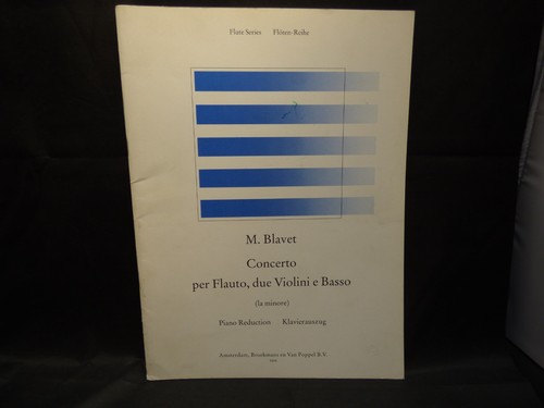 Blavet flute concerto - m.,
