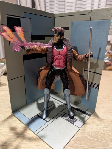 Marvel men gambit action - x-men,
