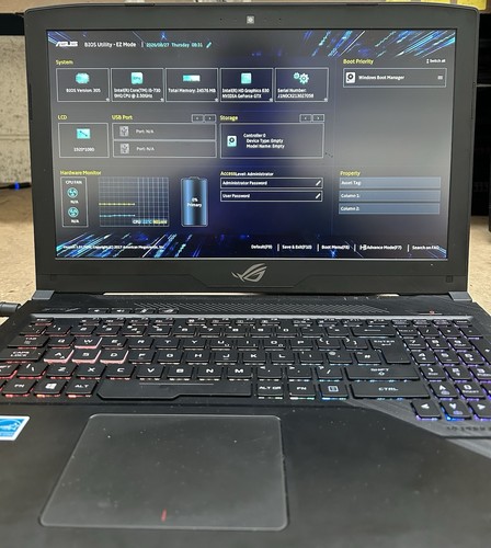 Asus rog strix - strix, model