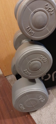 Dumb bells grey - grey, full