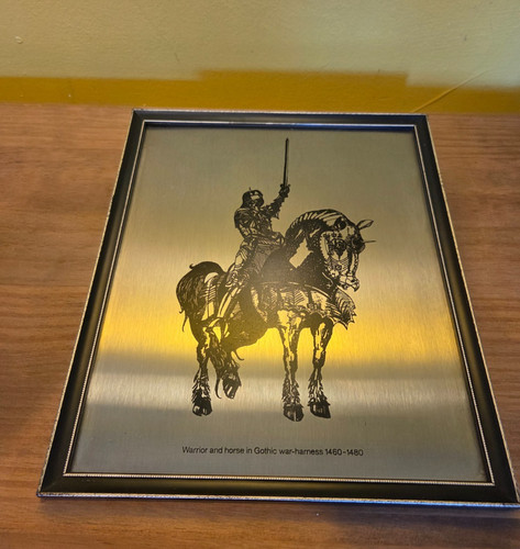 Metal wall plaque silhouette - plaque,