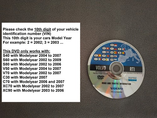 Dvd navigation volvo rti - dvd,