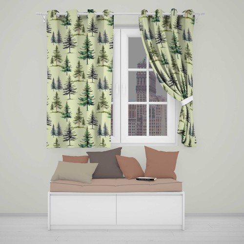Blackout eyelet curtains - blackout,