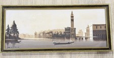 Vintage Venice Canal Painting