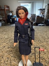 Airlines  airways flight attendant cabin crew air hostess Stewardess Barbie doll
