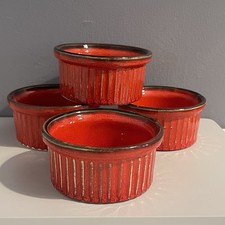 Four Ramekins Ceramique