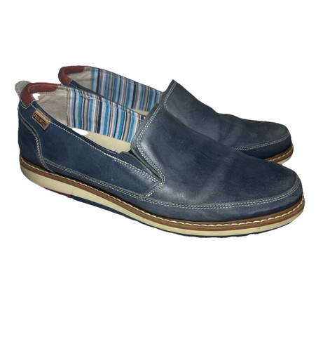 Pikolinos men blue leather - men's,