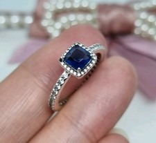 Genuine Pandora Blue Square