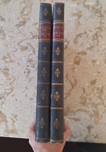 Punch magazine 1894 bound - magazine, 2