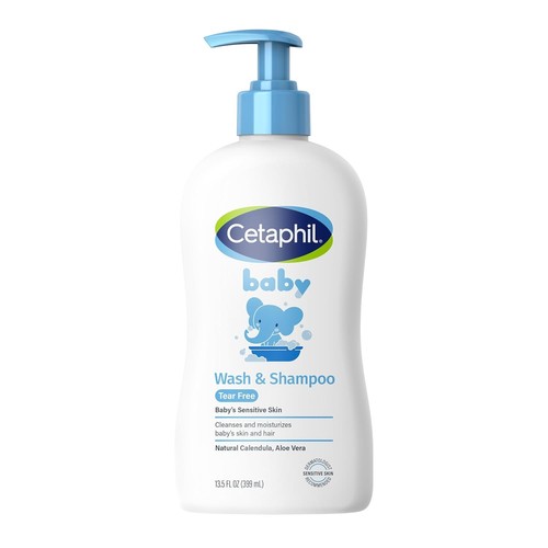 Cetaphil baby wash shampoo - cetaphil,