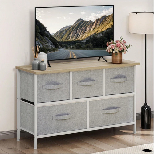 Fabric drawers chest - drawers,