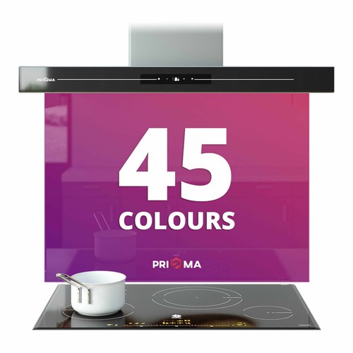 Kitchen glass splashback - kitchen,