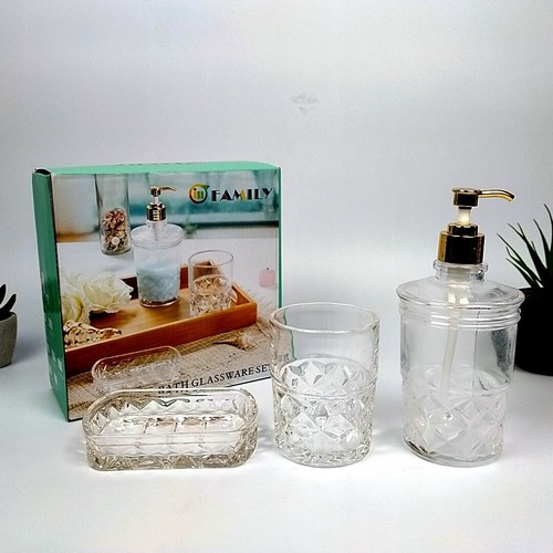 Glass vintage lotion liquid - glass,