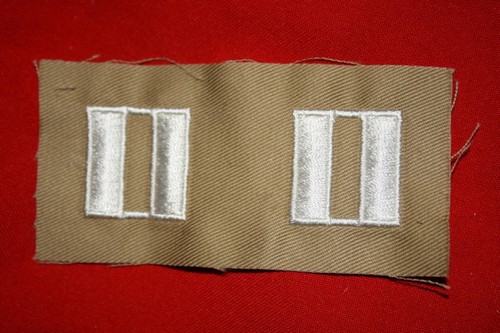 Cloth rank insignia - insignia, jacket