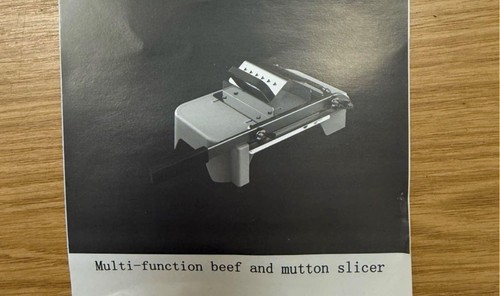 Manual food meat vegetable - /,