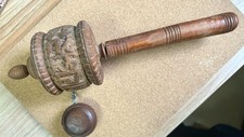 Antique Wooden Tibetan