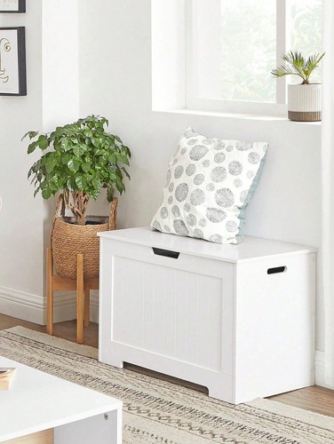 Storage bench with - storage, lid