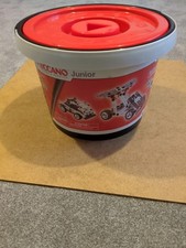 Meccano Junior Bucket 150-Piece Set 15104 with Instructions