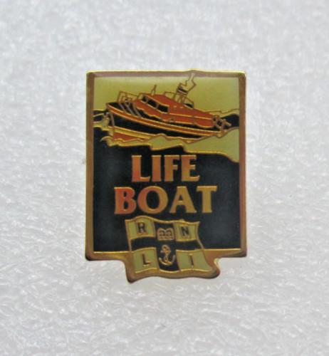 Vintage rnli life - life, pin