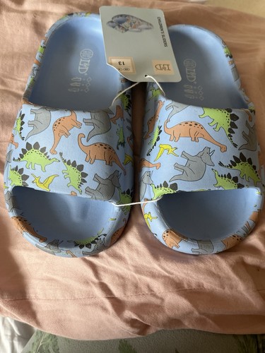 Bnwt kids aldi blue dinosaur - kids,