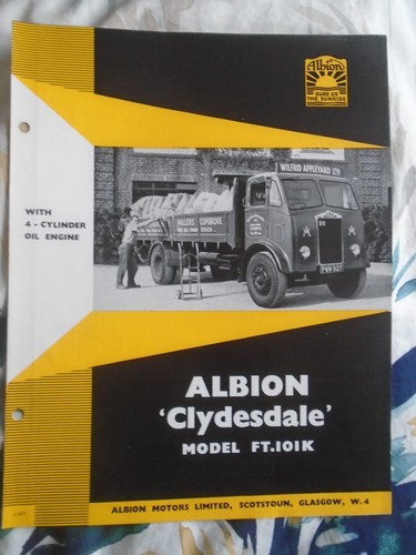 Albion clydesdale model - albion,