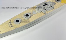 1/200 Wooden Deck Masking Sheet Metal Bollard for IJN Yamato Battleship Model