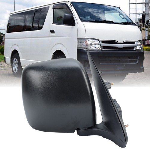 Right driver black manual fold - driver,