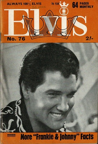 Elvis presley monthly magazine - elvis,