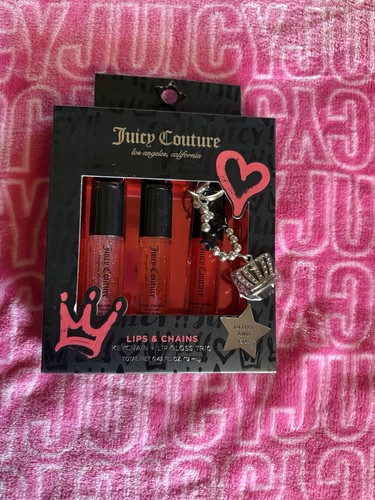 Juicy couture lips and - juicy, chains