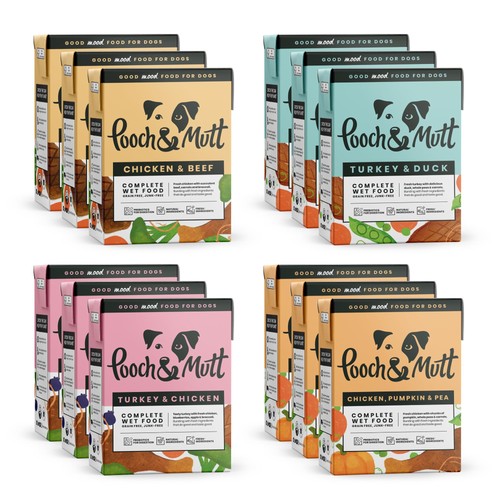 Pooch mutt variety pack of - -,
