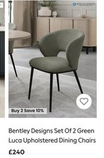 Next Dining Room Chair Set of