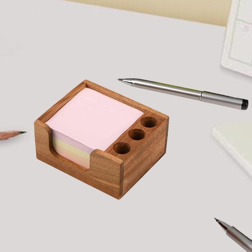 Wood sticky note - sticky, holder,3